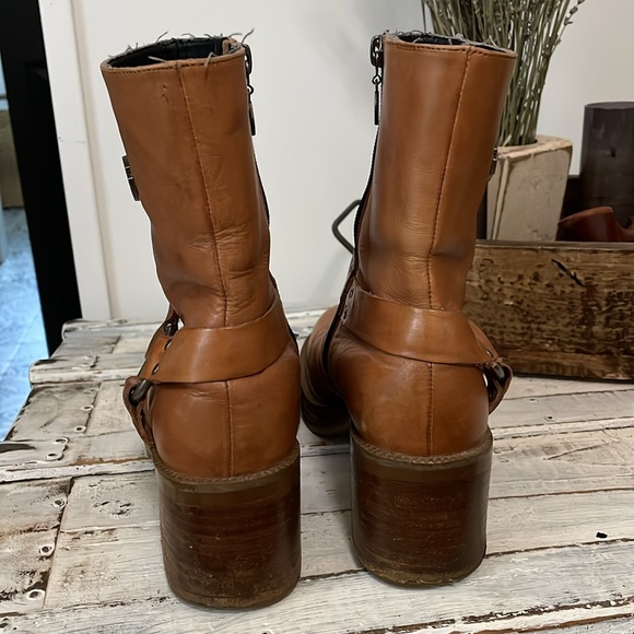 RARE Vintage Harley Davidson boots size 6 1/2 - Picture 9 of 16